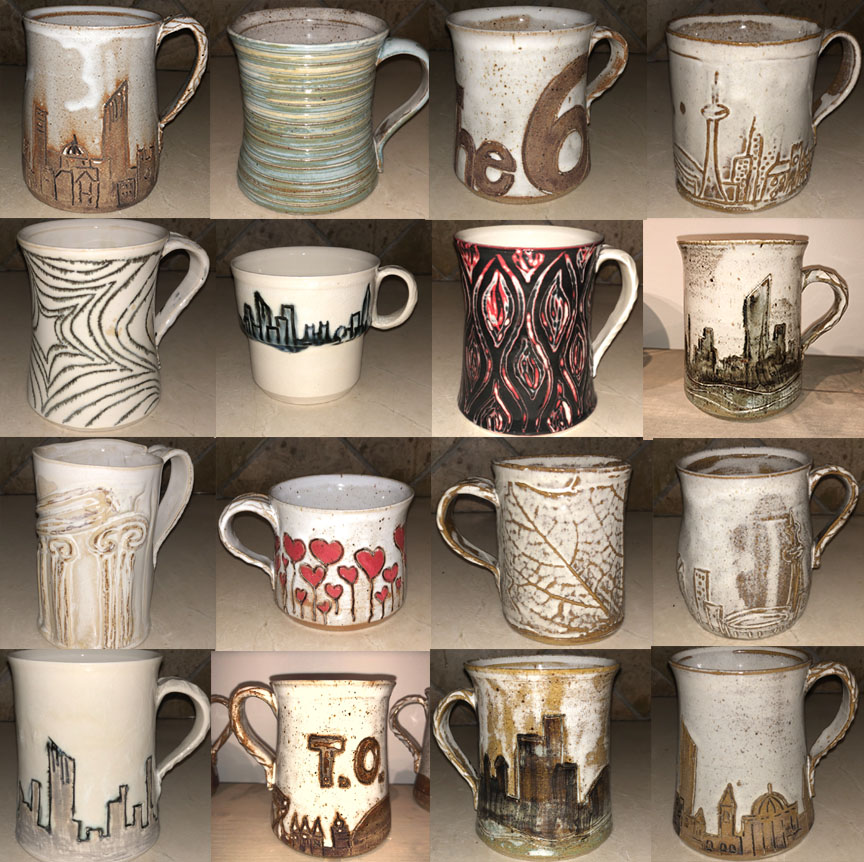 cup collage