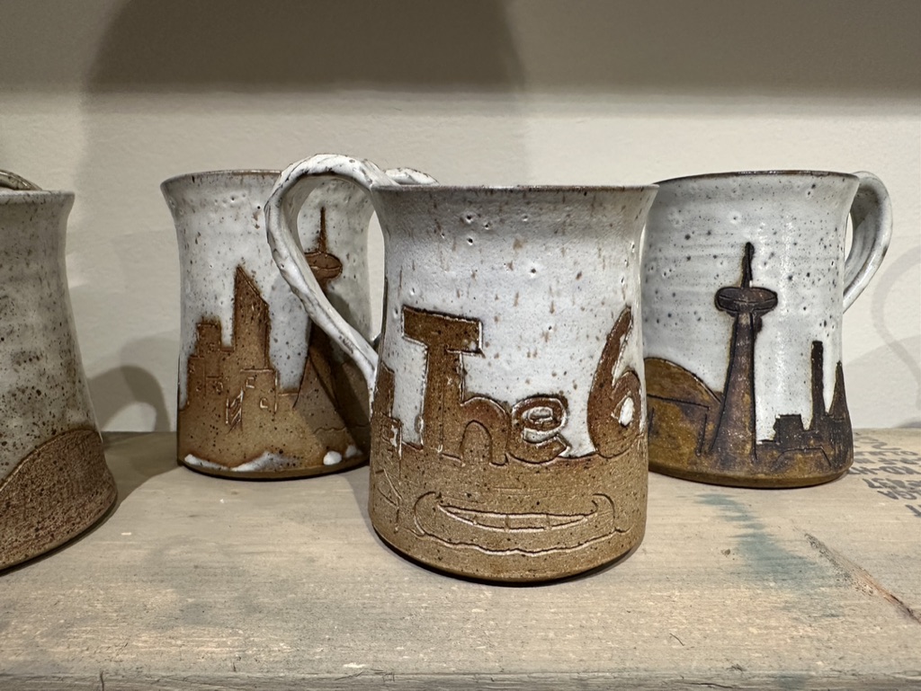 The 6ix Mugs – functional ceramic by Catharina Goldnau, Toronto